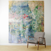 Berthe Morisot - Der Garten in Bougival Wandteppich (Beispiel)