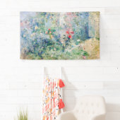Berthe Morisot - Der Garten von Bougival Banner (Insitu)