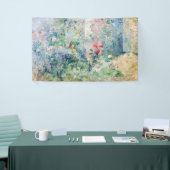 Berthe Morisot - Der Garten von Bougival Banner (Messeveranstaltung)