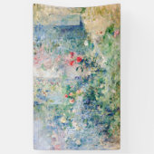 Berthe Morisot - Der Garten von Bougival Banner (Vertikal)