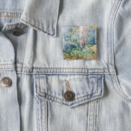 Berthe Morisot - Der Garten von Bougival Button (Beispiel)