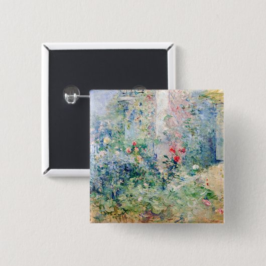 Berthe Morisot - Der Garten von Bougival Button (Vorne & Hinten)