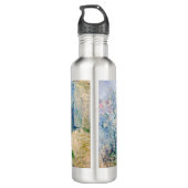 Berthe Morisot - Der Garten von Bougival Edelstahlflasche (Rückseite)