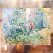 Berthe Morisot - Der Garten von Bougival Fensteraufkleber (Blatt 2)