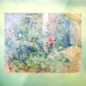Berthe Morisot - Der Garten von Bougival Fensteraufkleber (Blatt 3)