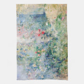 Berthe Morisot - Der Garten von Bougival Geschirrtuch (Vertikal)