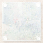 Berthe Morisot - Der Garten von Bougival Glasuntersetzer (Rückseite)