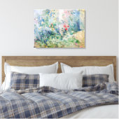 Berthe Morisot - Der Garten von Bougival Leinwanddruck (Insitu (Schlafzimmer))
