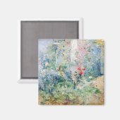 Berthe Morisot - Der Garten von Bougival Magnet (Vorderseite/Rückseite)