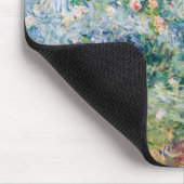 Berthe Morisot - Der Garten von Bougival Mousepad (Ecke)