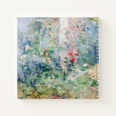 Berthe Morisot - Der Garten von Bougival Notizblock (Rückseite)