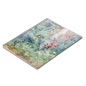 Berthe Morisot - Der Garten von Bougival Notizblock (Linke Seite)
