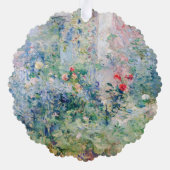 Berthe Morisot - Der Garten von Bougival Ornament Karte (Rückseite)