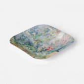 Berthe Morisot - Der Garten von Bougival Pappteller (Gewinkelt)