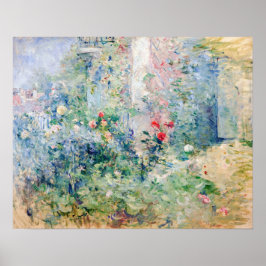 Berthe Morisot - Der Garten von Bougival Poster