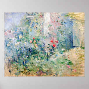 Berthe Morisot - Der Garten von Bougival Poster