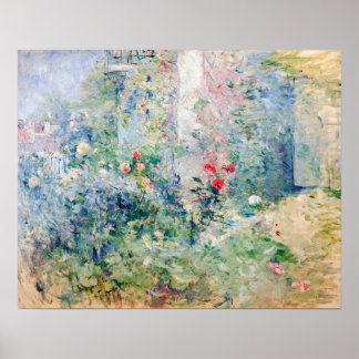 Berthe Morisot - Der Garten von Bougival Poster