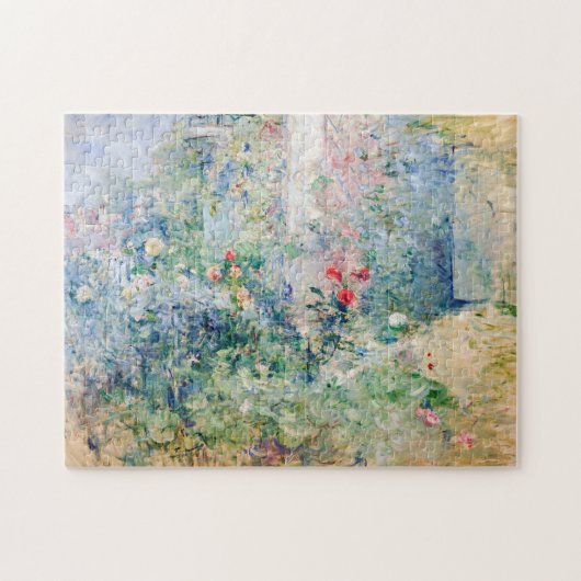 Berthe Morisot - Der Garten von Bougival Puzzle (Horizontal)