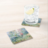 Berthe Morisot - Der Garten von Bougival Rechteckiger Pappuntersetzer (Vor Ort)