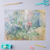 Berthe Morisot - Der Garten von Bougival Seidenpapier (Basteln)