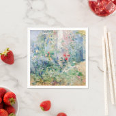 Berthe Morisot - Der Garten von Bougival Serviette (Beispiel)