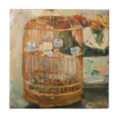 Berthe Morisot - Der Käfig Fliese (Vorderseite)