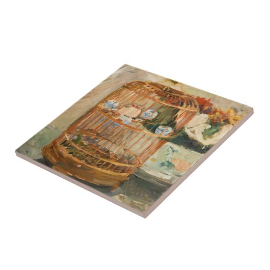 Berthe Morisot - Der Käfig Fliese (Seite)