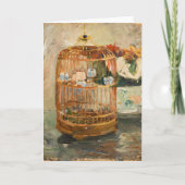 Berthe Morisot - Der Käfig Karte (Vorderseite)