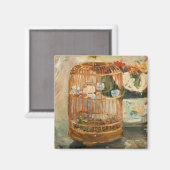 Berthe Morisot - Der Käfig Magnet (Vorderseite/Rückseite)
