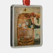 Berthe Morisot - Der Käfig Ornament Aus Metall (Rechts)