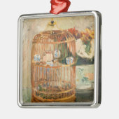 Berthe Morisot - Der Käfig Ornament Aus Metall (Links)
