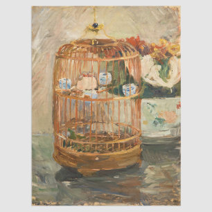 Berthe Morisot - Der Käfig Seidenpapier