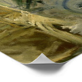 Berthe Morisot - Der Korbsaal Poster (Ecke)