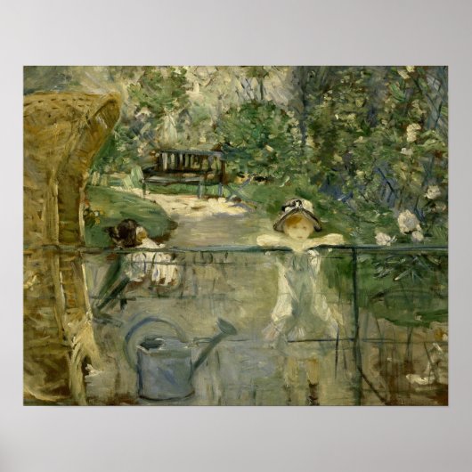 Berthe Morisot - Der Korbsaal Poster (Vorne)