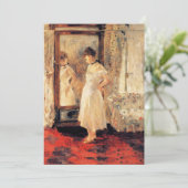 Berthe Morisot - Der Spiegel der Psyche Einladung (Stehend Vorderseite)