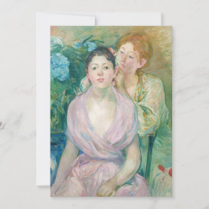 Berthe Morisot - Die Hortensie / Die zwei Schweste Einladung