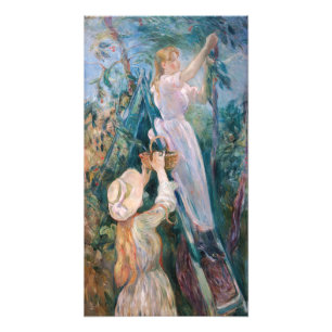 Berthe Morisot - Die Kirschpflückerin Fotodruck