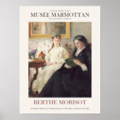 Berthe Morisot Die Mutter und Schwester des Künstl Poster (Vorne)