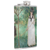 Berthe Morisot - Die Schmetterlingsjagd Flachmann (Rechts)