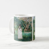 Berthe Morisot - Die Schmetterlingsjagd Kaffeetasse (Vorderseite Links)