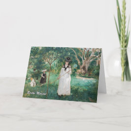 Berthe Morisot - Die Schmetterlingsjagd Karte