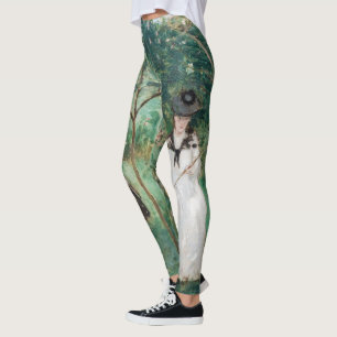 Berthe Morisot - Die Schmetterlingsjagd Leggings