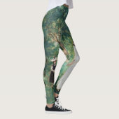 Berthe Morisot - Die Schmetterlingsjagd Leggings (Rechts)
