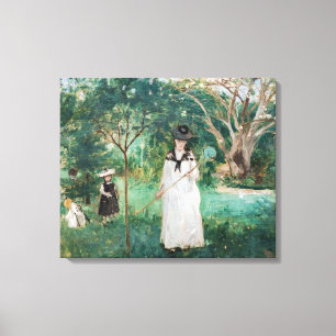 Berthe Morisot - Die Schmetterlingsjagd Leinwanddruck