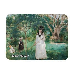 Berthe Morisot - Die Schmetterlingsjagd Magnet