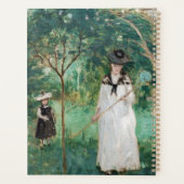 Berthe Morisot - Die Schmetterlingsjagd Planer (Rückseite)