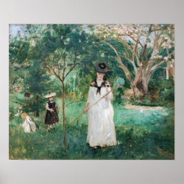 Berthe Morisot - Die Schmetterlingsjagd Poster