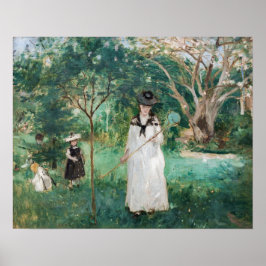 Berthe Morisot - Die Schmetterlingsjagd Poster