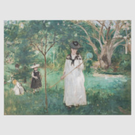 Berthe Morisot - Die Schmetterlingsjagd Seidenpapier