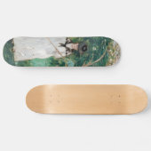 Berthe Morisot - Die Schmetterlingsjagd Skateboard (Horizontal)